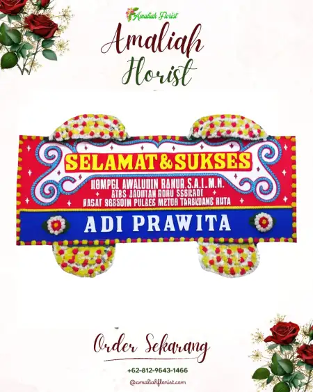 Papan Bunga Ucapan Selamat Cibuluh