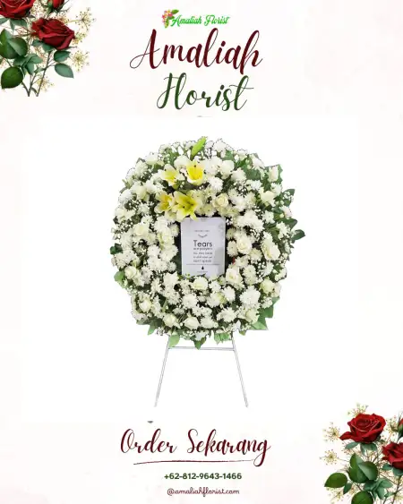 Krans Bunga Duka Cibuluh